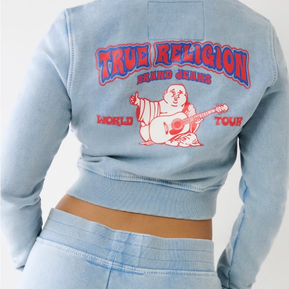 True Religion Sweatsuit Flare Set